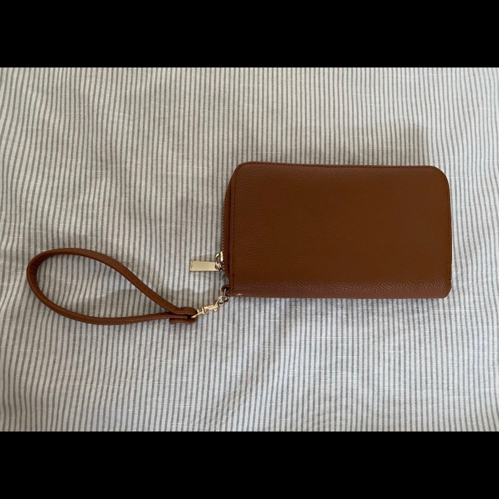 Vegan Leather Wristlet Wallet